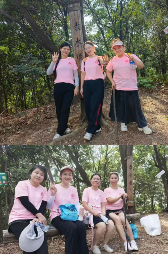 興千田集團女職工參加興富社區(qū)“健步新征程，巾幗綻芳華”徒步活動5